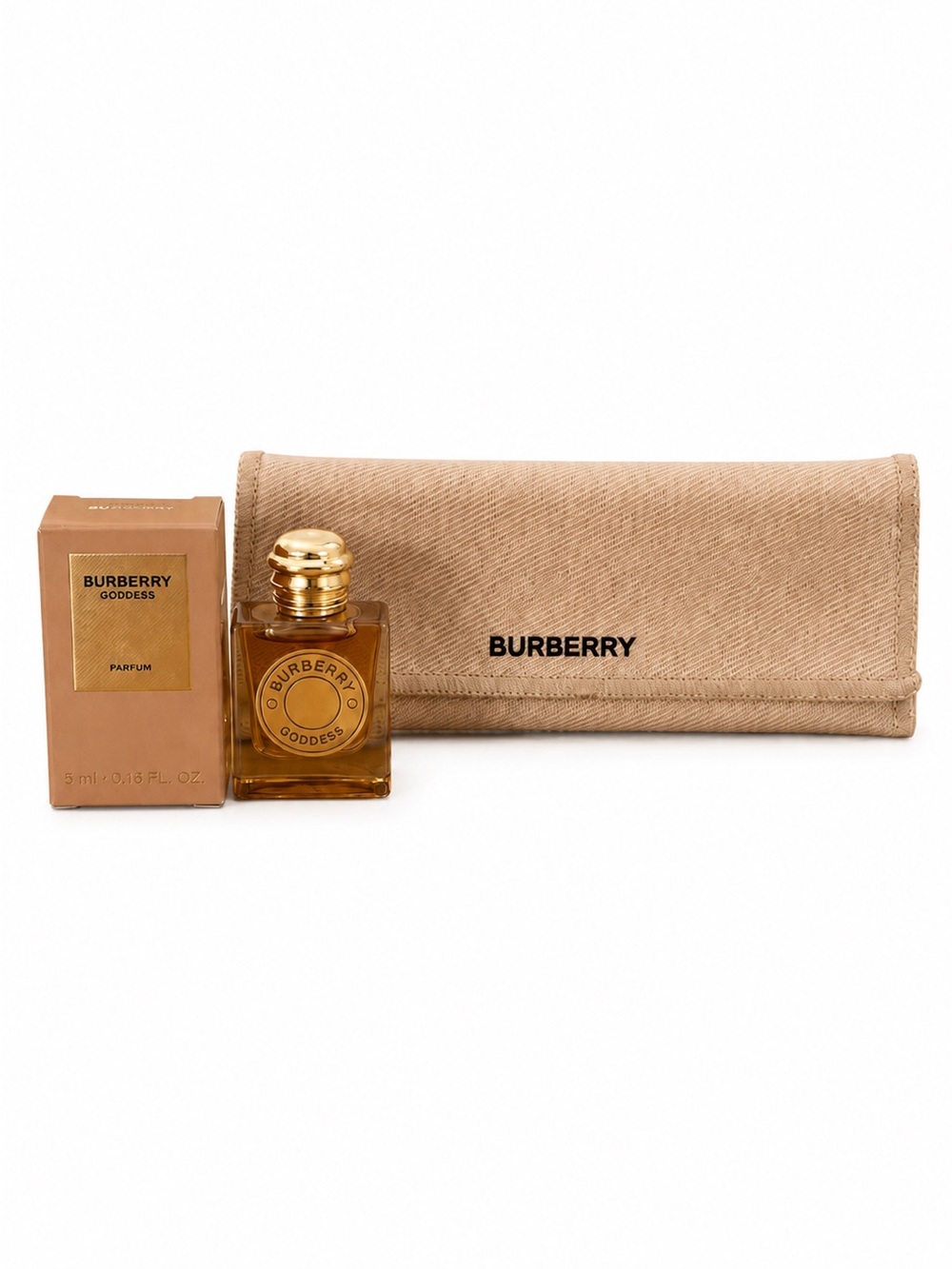 Burberry Goddess 5ml Mini Perfume & Burberry Comb Gift Set - Picture 2 of 2